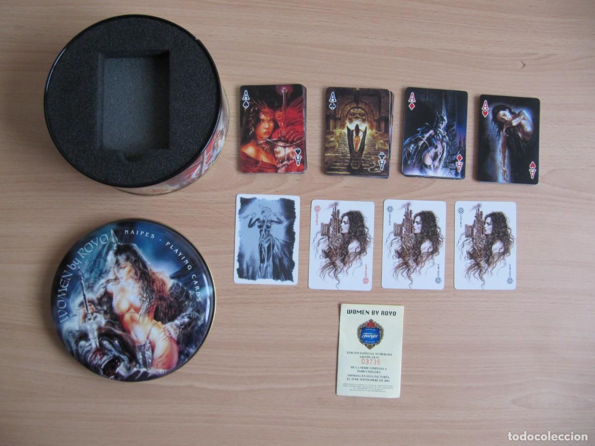 C&oacute;mics: Luis Royo - Baraja de P&oacute;ker &rdquo;Women by Royo&rdquo; (Fournier, 2001) &ndash; Edici&oacute;n Limitada y Numerada