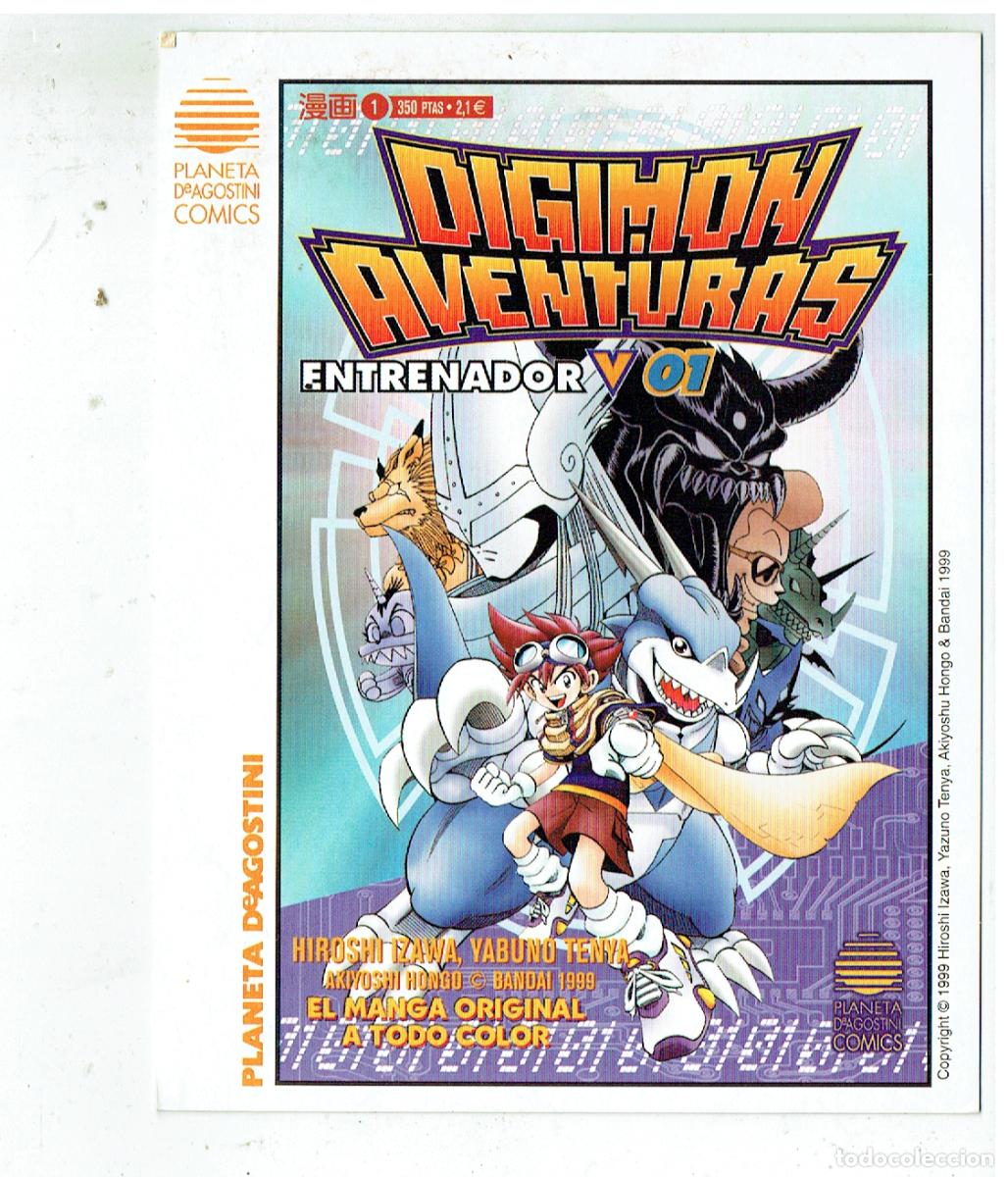 C&oacute;mics: POSTAL PUBLICIDAD PLANETA: DIGIMON AVENTURAS. (C/A7)