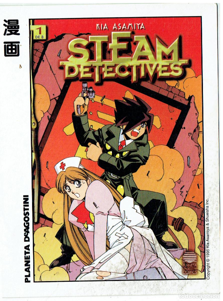 C&oacute;mics: POSTAL PUBLICIDAD PLANETA: KIA ASAMIYA. STEAM DETECTIVES. (Z/34.1)