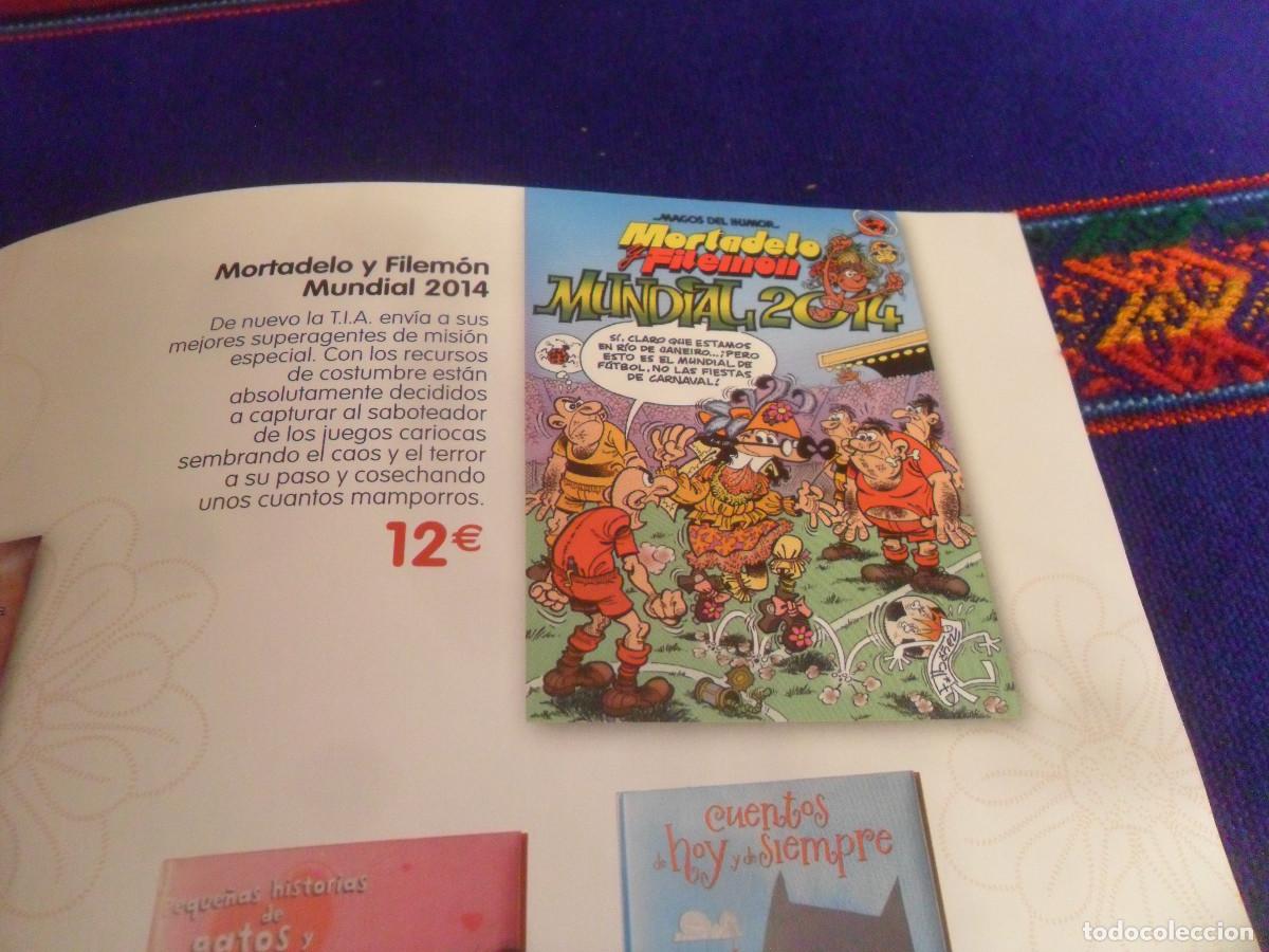 C&oacute;mics: CON MORTADELO Y FILEM&Oacute;N CAT&Aacute;LOGO D&Iacute;A DEL LIBRO VIPS 2014. RARO EN BUEN ESTADO. 20 P&Aacute;GINAS.
