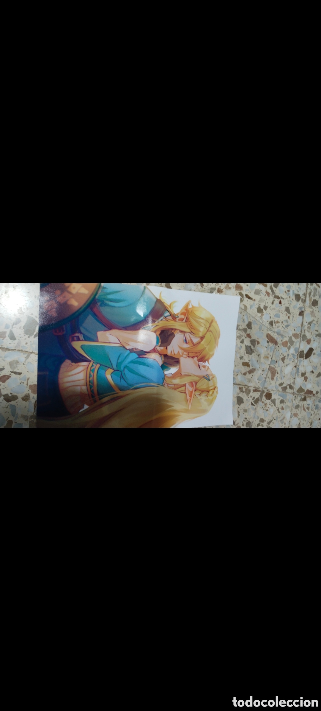 C&oacute;mics: Lote 7 P&oacute;steres Anime Manga Zelda Genshin Impact Colecci&oacute;n