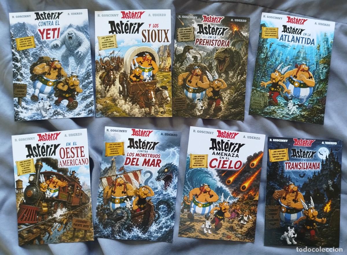 C&oacute;mics: 20 postales de portadas ineditas de comics de Asterix - Foto 2
