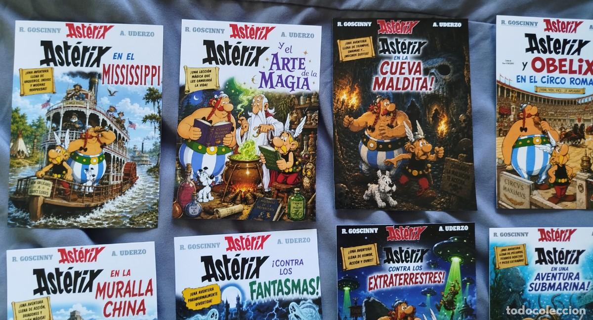 C&oacute;mics: 20 postales de portadas ineditas de comics de Asterix - Foto 6