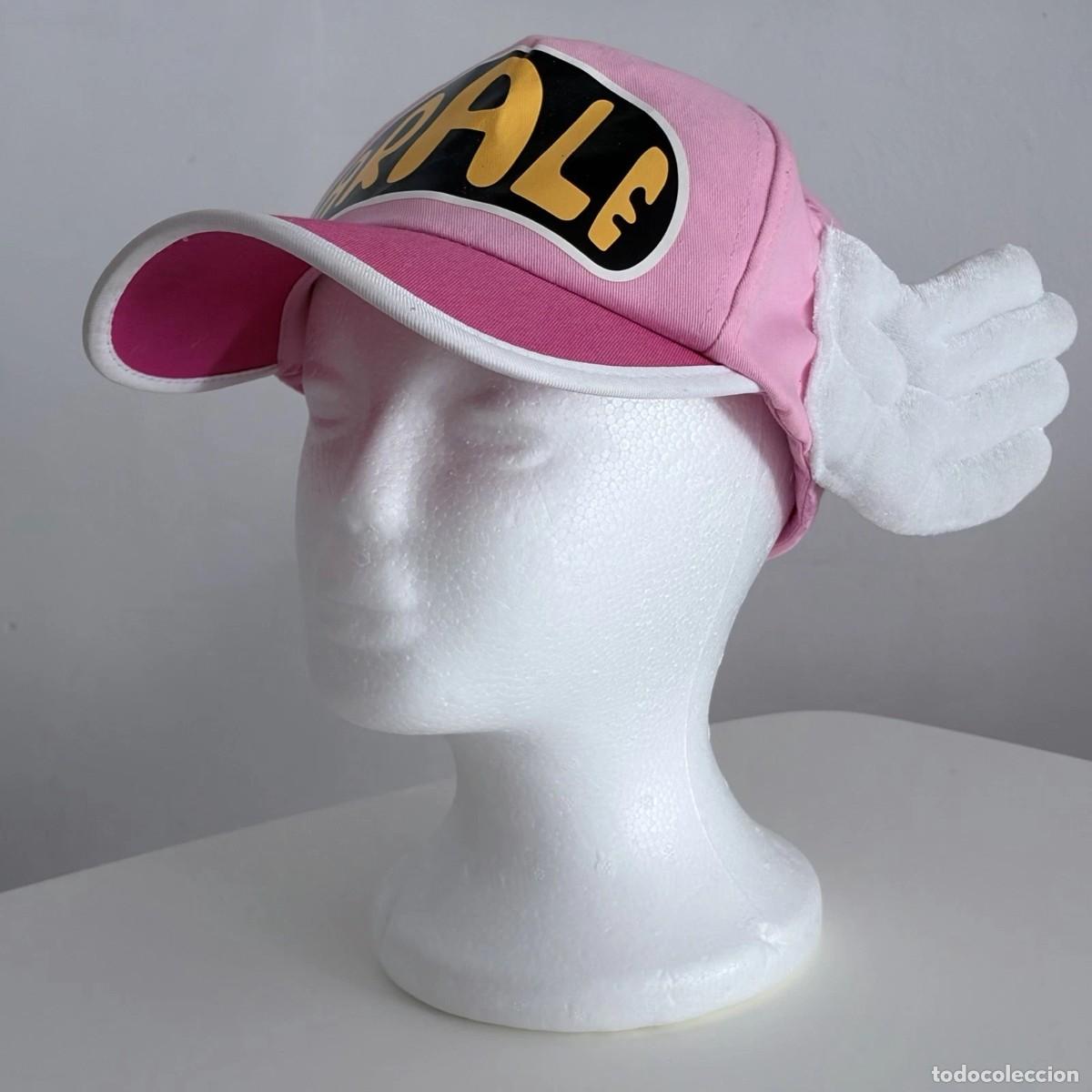 C&oacute;mics: Gorra de baseball Arael Dr Slump 2008 Toei Animation Akira Toriyama official original vintage rosa