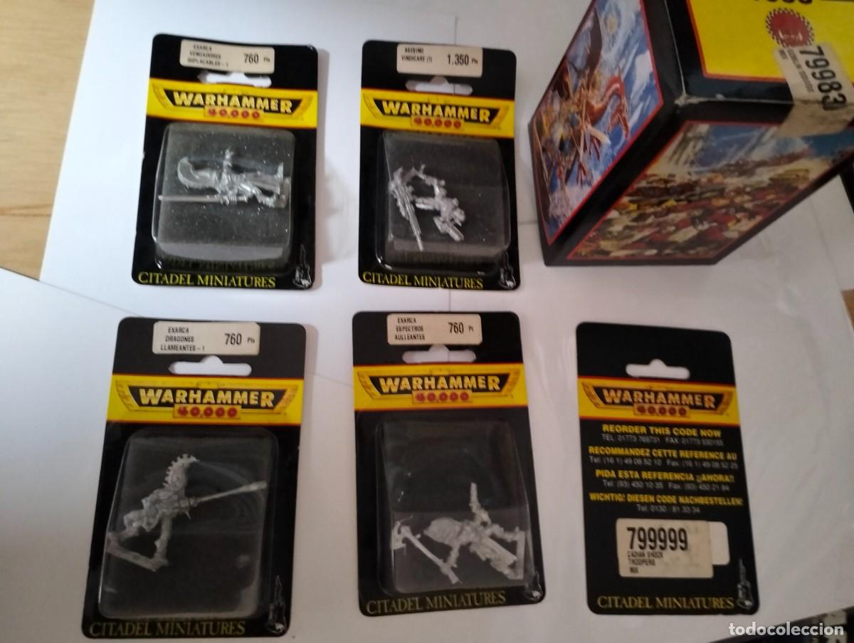 C&oacute;mics: WARHAMMER 40.000 CITADEL MINIATURES. ( 4 FIGURAS DIFERENTES a&ntilde;o 1994-95 ) MIRAR DESCRIPCI&Oacute;N Y FOTOS