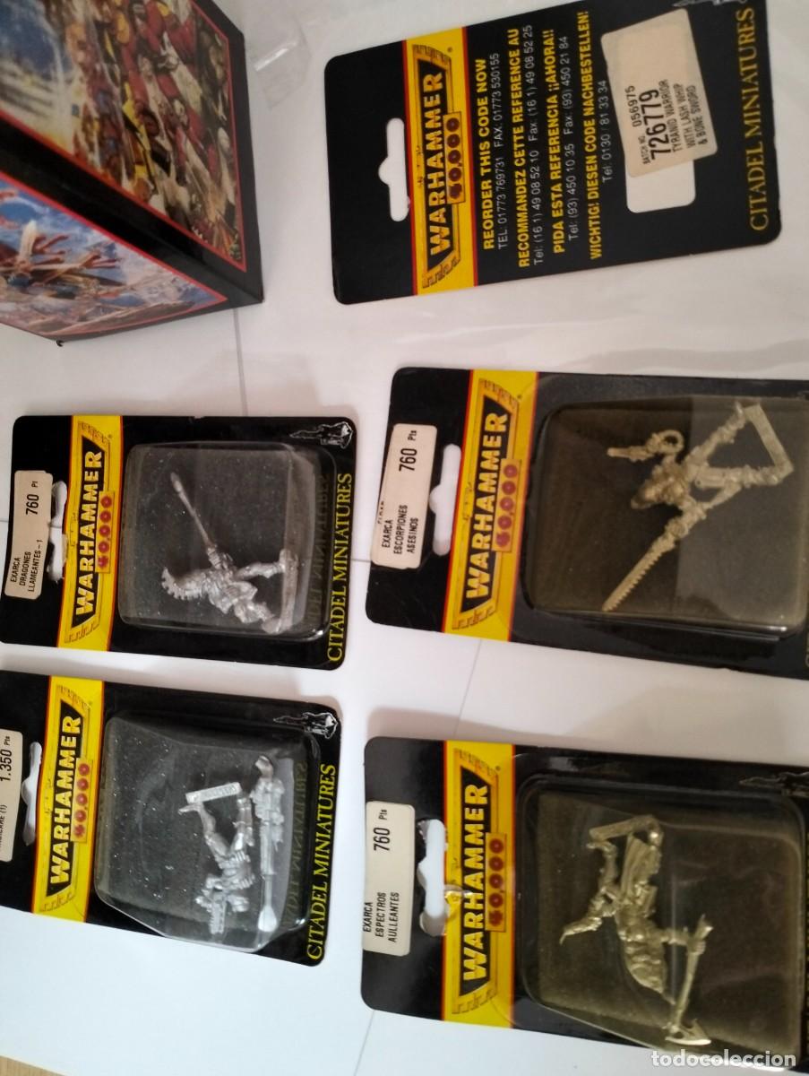 C&oacute;mics: WARHAMMER 40.000 CITADEL MINIATURES. ( 4 FIGURAS DIFERENTES a&ntilde;o 1994-95 ) MIRAR DESCRIPCI&Oacute;N Y FOTOS