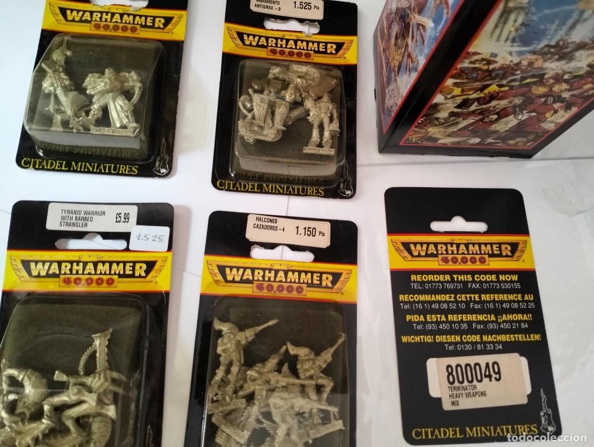C&oacute;mics: WARHAMMER 40.000 CITADEL MINIATURES. ( 4 FIGURAS DIFERENTES a&ntilde;o 1994-95 ) MIRAR DESCRIPCI&Oacute;N Y FOTOS