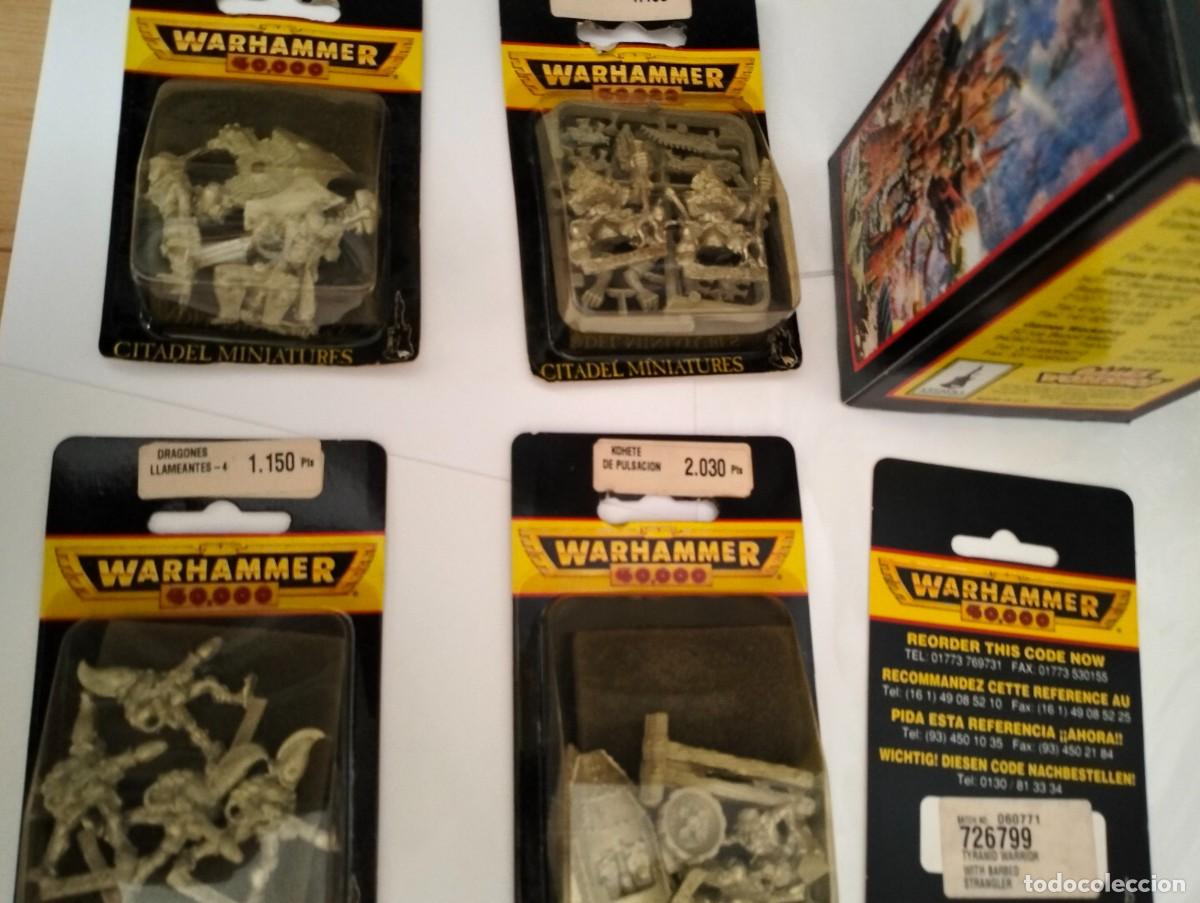 C&oacute;mics: WARHAMMER 40.000 CITADEL MINIATURES. ( 4 FIGURAS DIFERENTES a&ntilde;o 1994-95 ) MIRAR DESCRIPCI&Oacute;N Y FOTOS