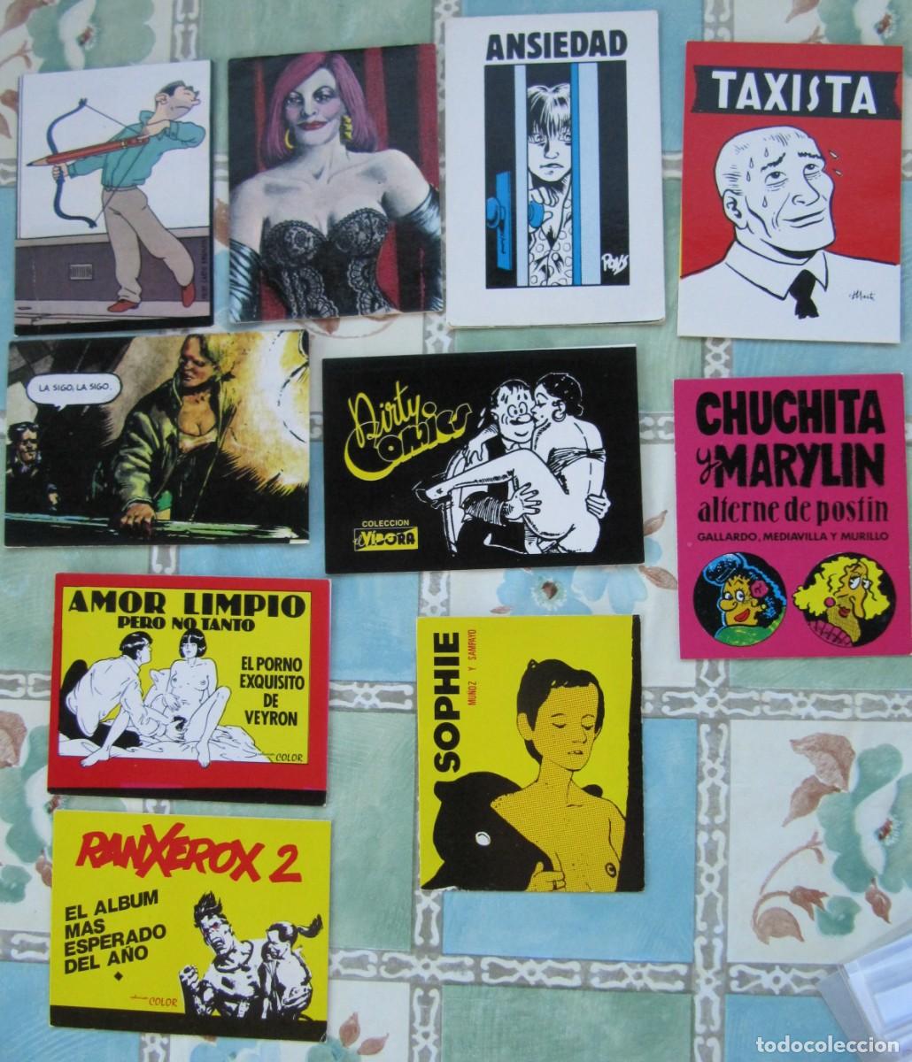 C&oacute;mics: EL VIBORA - 8 MINI CALENDARIOS Y 2 MINI POSTALES -LIBERATORE - GALLARDO - NAZARIO...