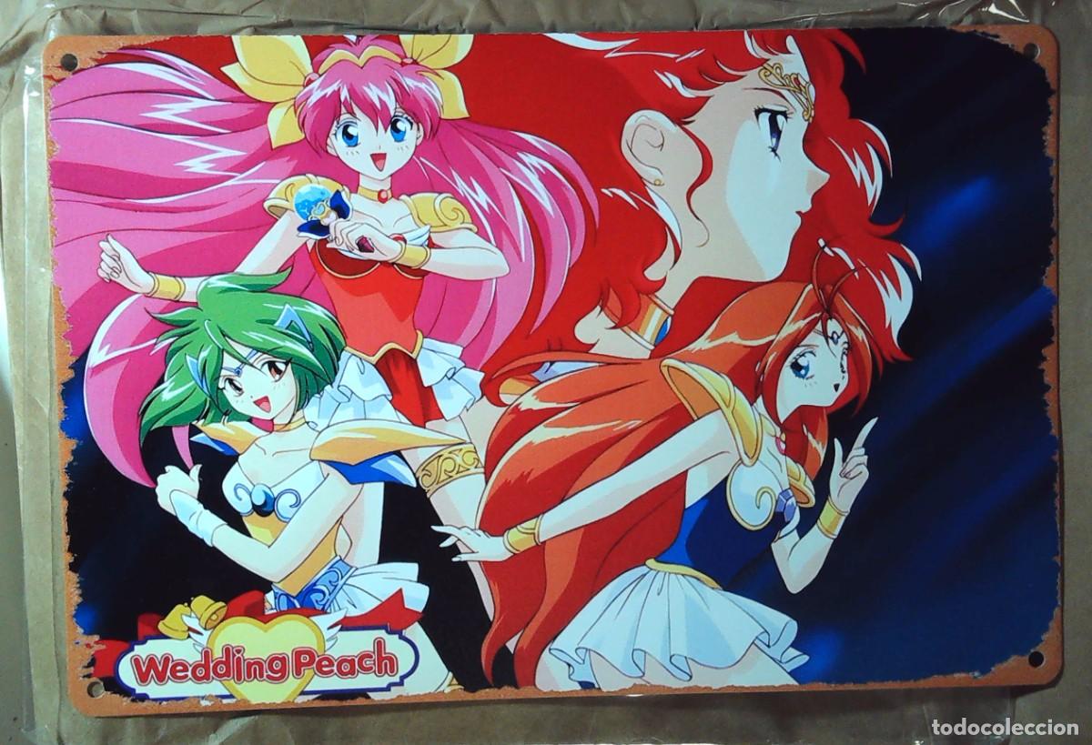 C&oacute;mics: WEDDING PEACH PLACA METALICA - Foto 1