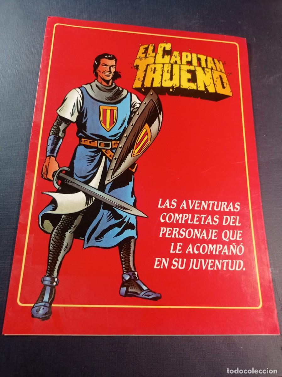 C&oacute;mics: EL CAPITAN TRUENO, EDICI&Oacute;N HIST&Oacute;RICA. TR&Iacute;PTICO PUBLICITARIO, PROMOCIONAL. PUBLICIDAD TOMOS ++++