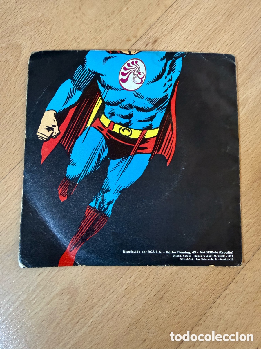 C&oacute;mics: SINGLE. SUPERMAN 45rpm - Foto 2