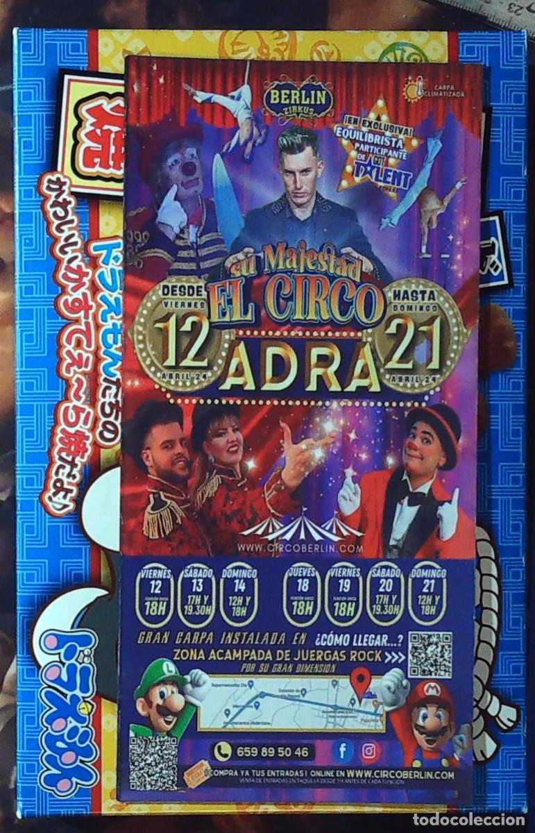 C&oacute;mics: su majestad el circo en adra super mario bross berlin zirkus una entrada flyer