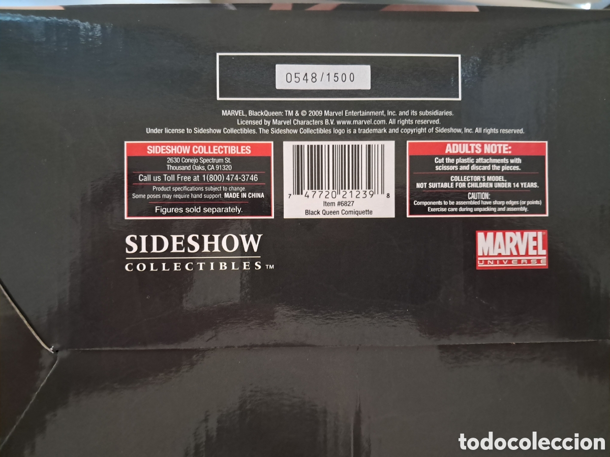 C&oacute;mics: Figura Sideshow Comiquette Jean Grey Black Queen - Foto 13