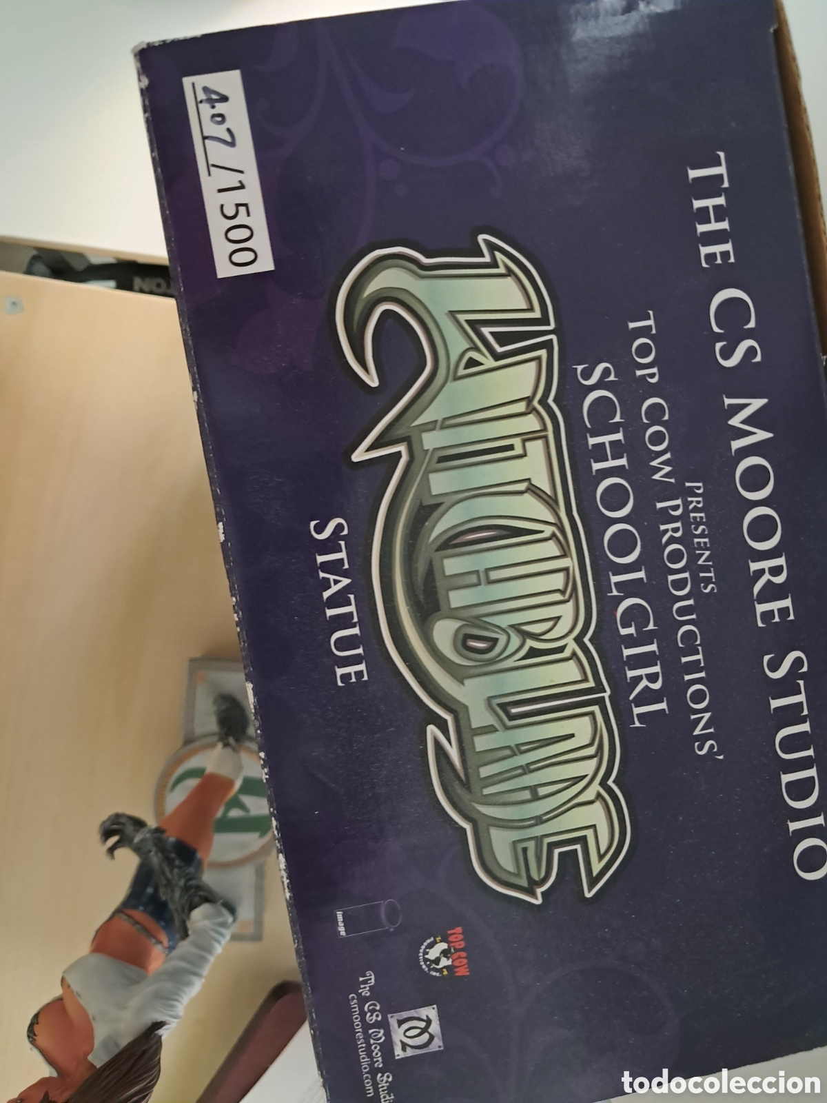 C&oacute;mics: Estatua Witchblade Schoolgirl CS Moore Studio - Foto 2