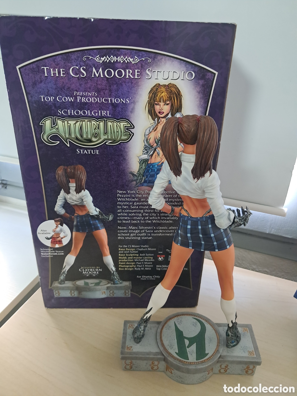 C&oacute;mics: Estatua Witchblade Schoolgirl CS Moore Studio - Foto 4
