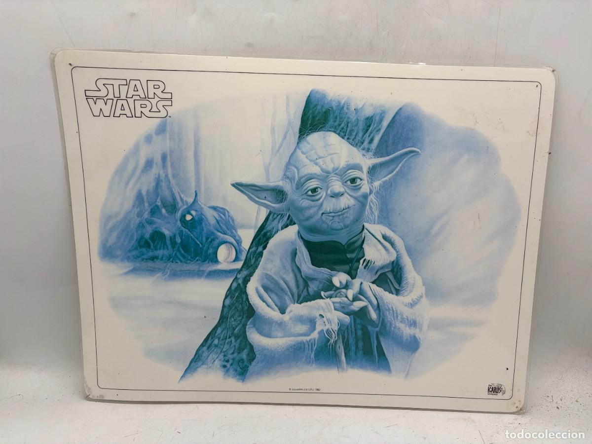 C&oacute;mics: STAR WARS. YODA THE JEDI MASTER. SALVAMANTEL DE PL&Aacute;STICO. THE KARL COMPANY. 1982. MADE IN ENGLAND.