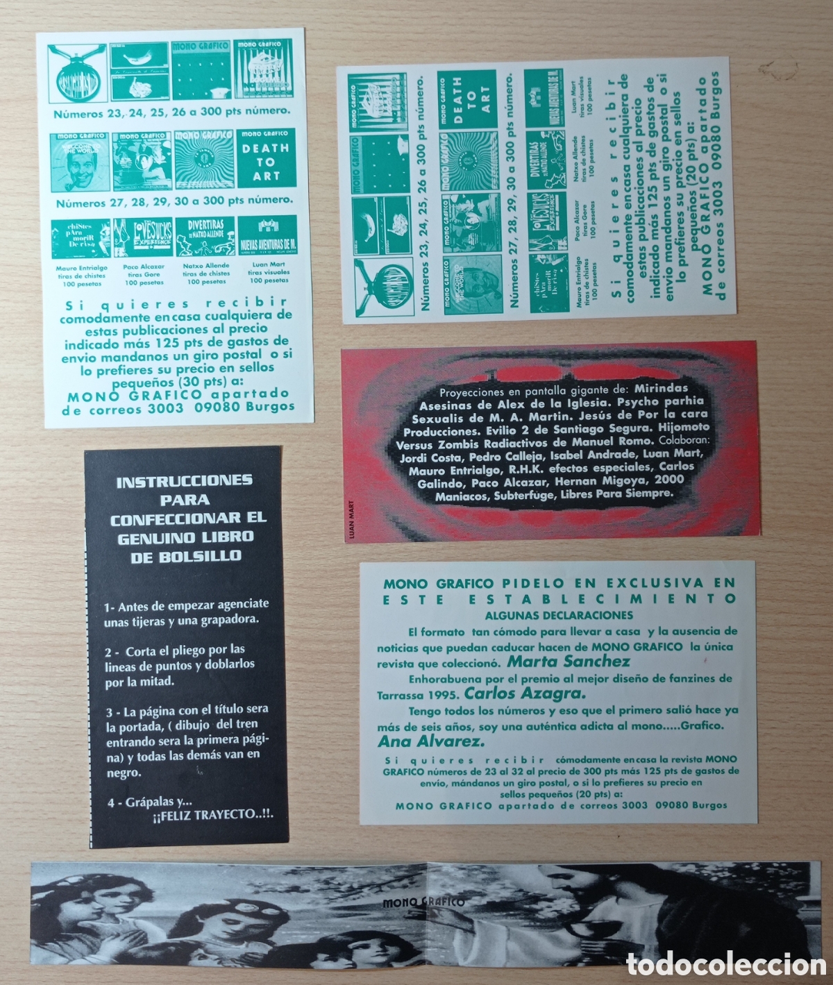 C&oacute;mics: MONO GRAFICO. 8 FLYERS PROMOS - Foto 2