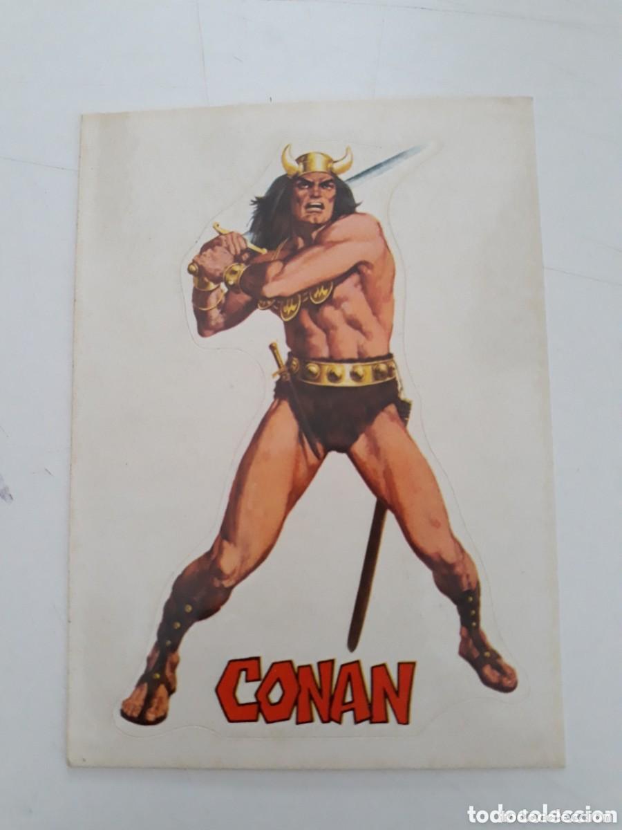 C&oacute;mics: CONAN - ADHESIVO CALCOMAN&Iacute;AS ORTEGA 1973