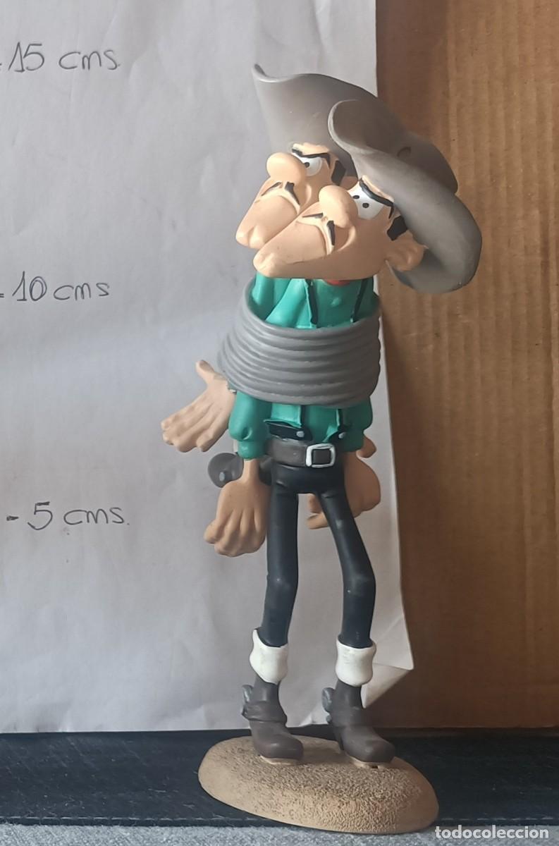C&oacute;mics: Figura Lucky Luke 23 Joe y Averell Dalton atados Atlas Plastoy 2003