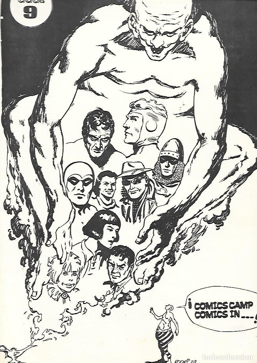 C&oacute;mics: Comics Camp Comics In, 9, Fanzine sobre la historieta, Mariano Ayuso, 1974. Caja DA
