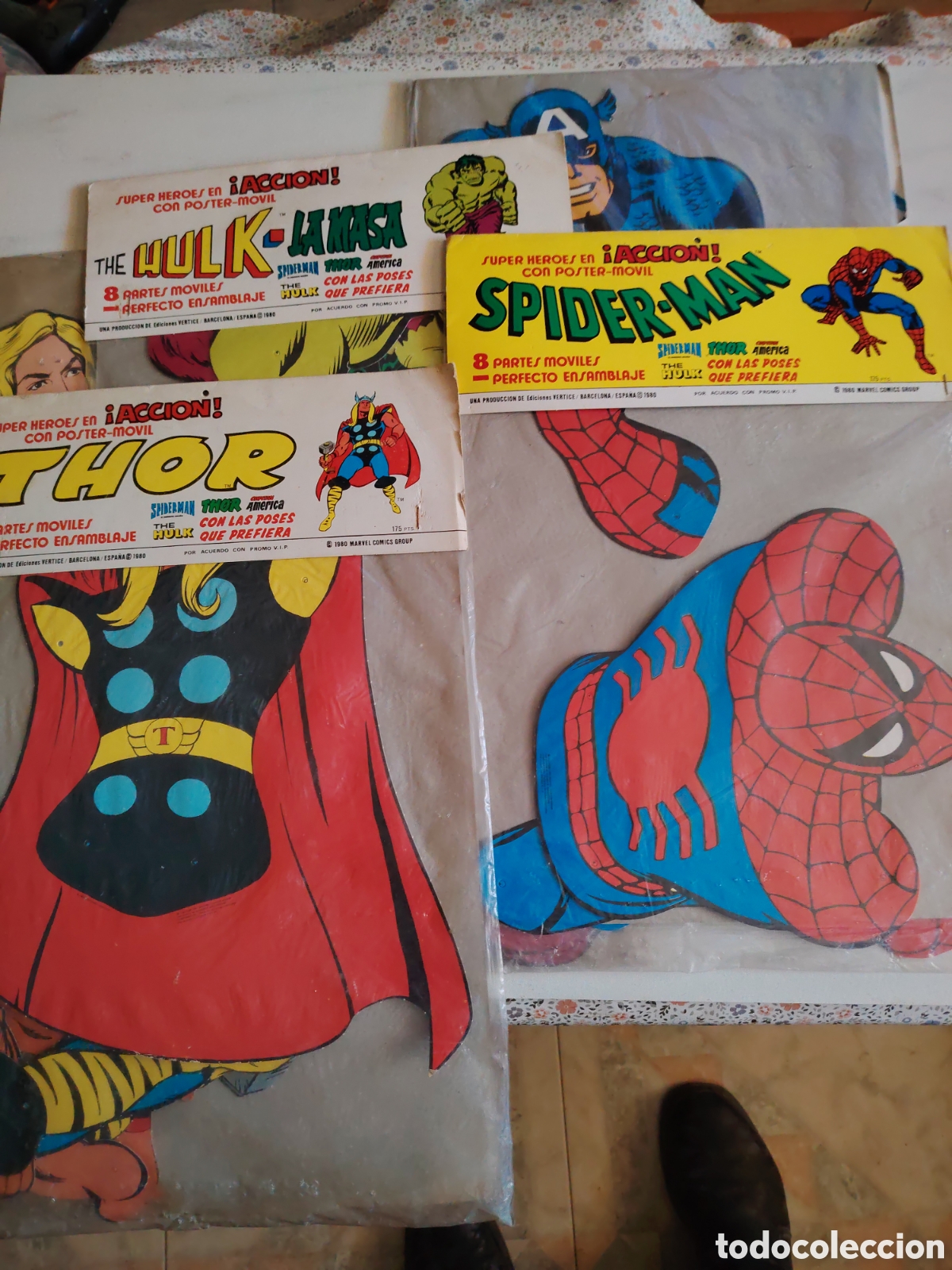 Comics: Colecci&oacute;n completa, P&oacute;ster M&oacute;viles, Marvel a&ntilde;os 80