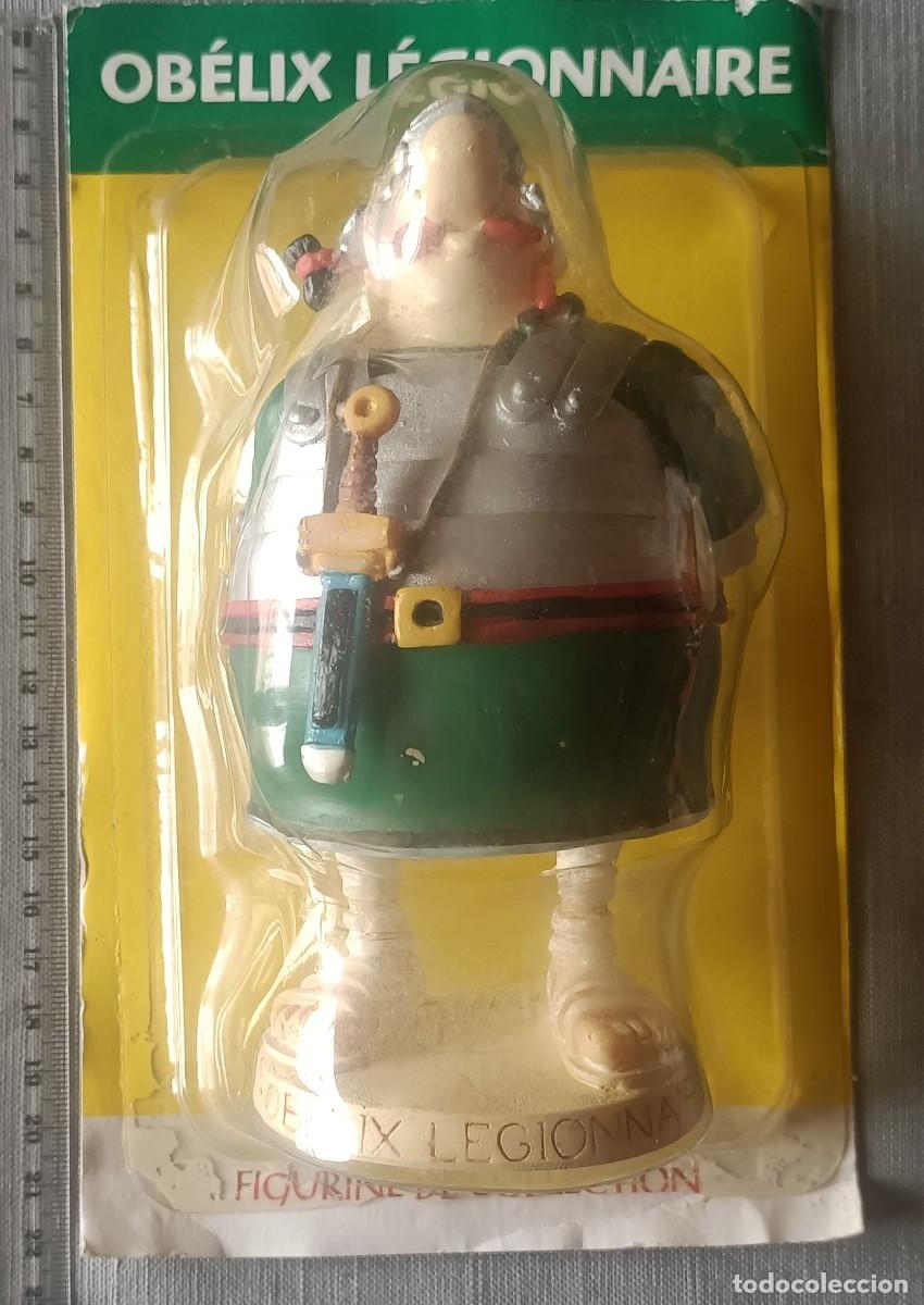 C&oacute;mics: Figura resina Ob&eacute;lix legionario La Gaule et L'empire Romain avec Ast&eacute;rix 32 Atlas Plastoy