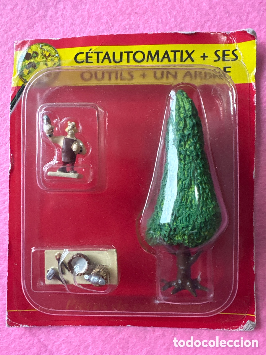 Comics: Figura a escala de colecci&oacute;n Asterix y Obelix, Plastoy 2004, Francia (A21)