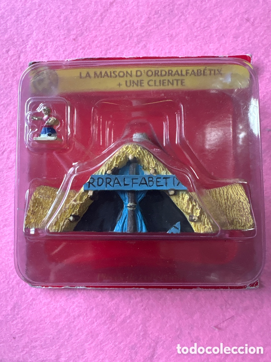 Comics: Figura a escala de colecci&oacute;n Asterix y Obelix, Plastoy 2004, Francia (A21)