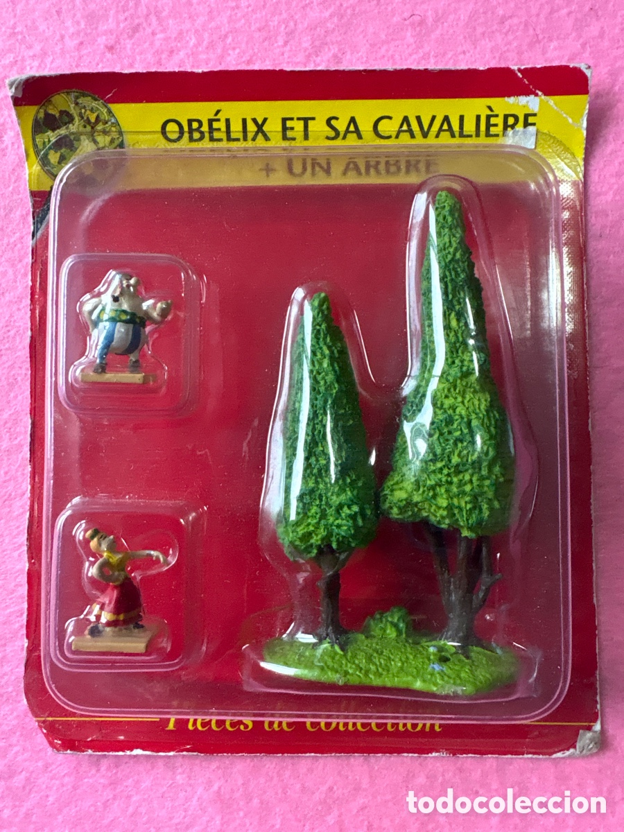 Comics: Figura a escala de colecci&oacute;n Asterix y Obelix, Plastoy 2004, Francia (A21)