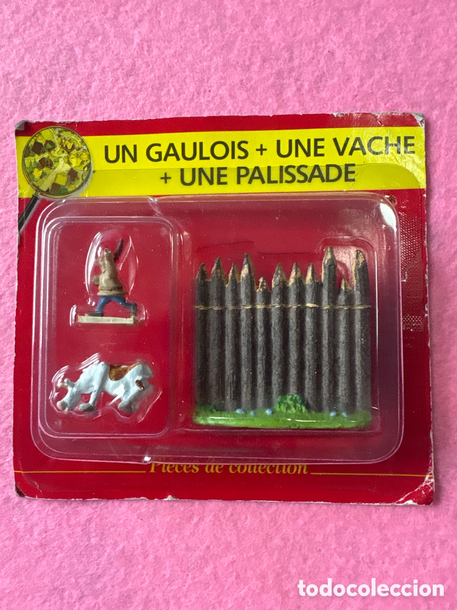 Comics : Figura a escala de colecci&oacute;n Asterix y Obelix, Plastoy 2004, Francia (A21)