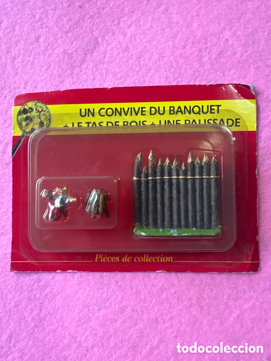 Comics: Figura a escala de colecci&oacute;n Asterix y Obelix, Plastoy 2004, Francia (A21)