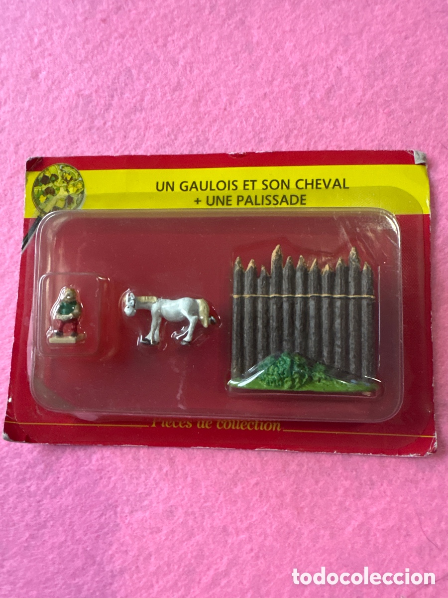 Fumetti: Figura a escala de colecci&oacute;n Asterix y Obelix, Plastoy 2004, Francia (A21)