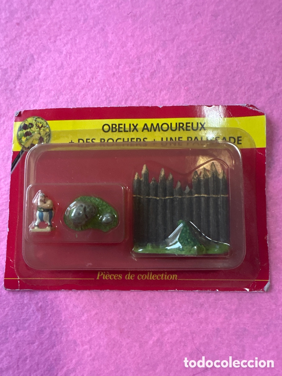 Fumetti: Figura a escala de colecci&oacute;n Asterix y Obelix, Plastoy 2004, Francia (A21)