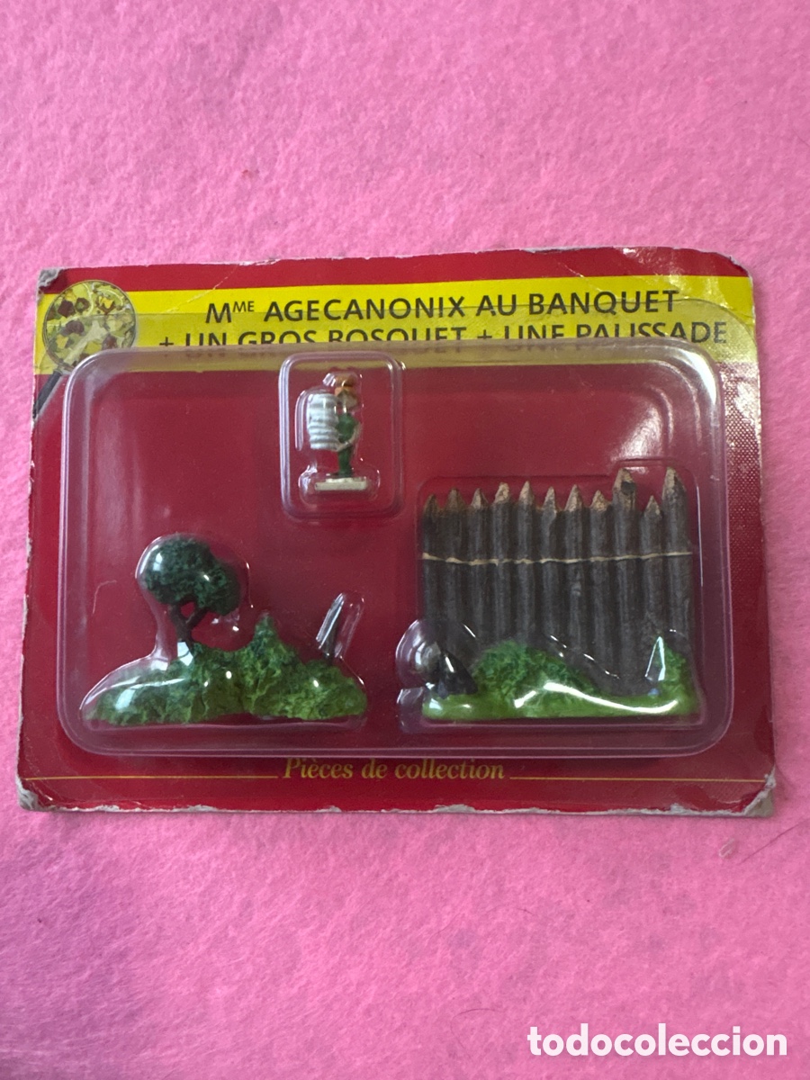 Fumetti: Figura a escala de colecci&oacute;n Asterix y Obelix, Plastoy 2004, Francia (A21)