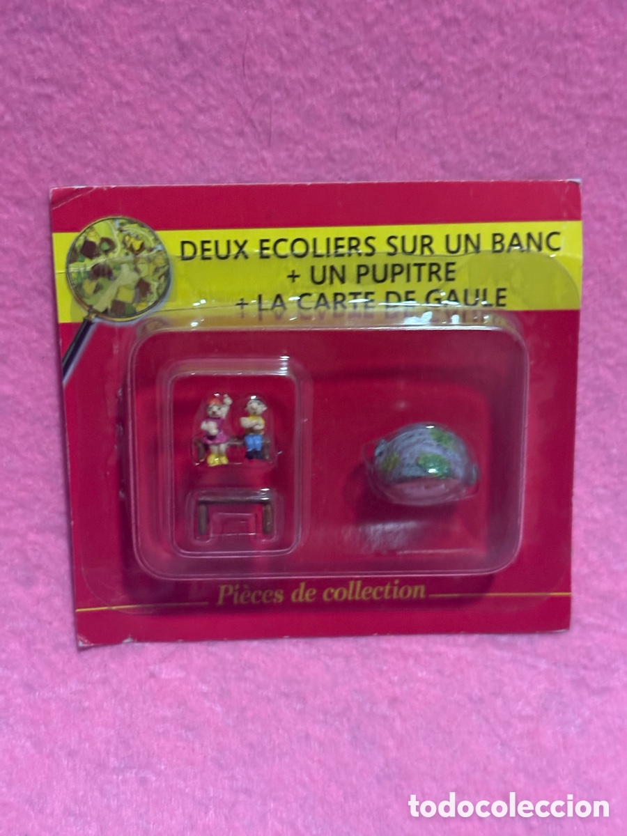 Comics: Figura a escala de colecci&oacute;n Asterix y Obelix, Plastoy, Francia (A23)