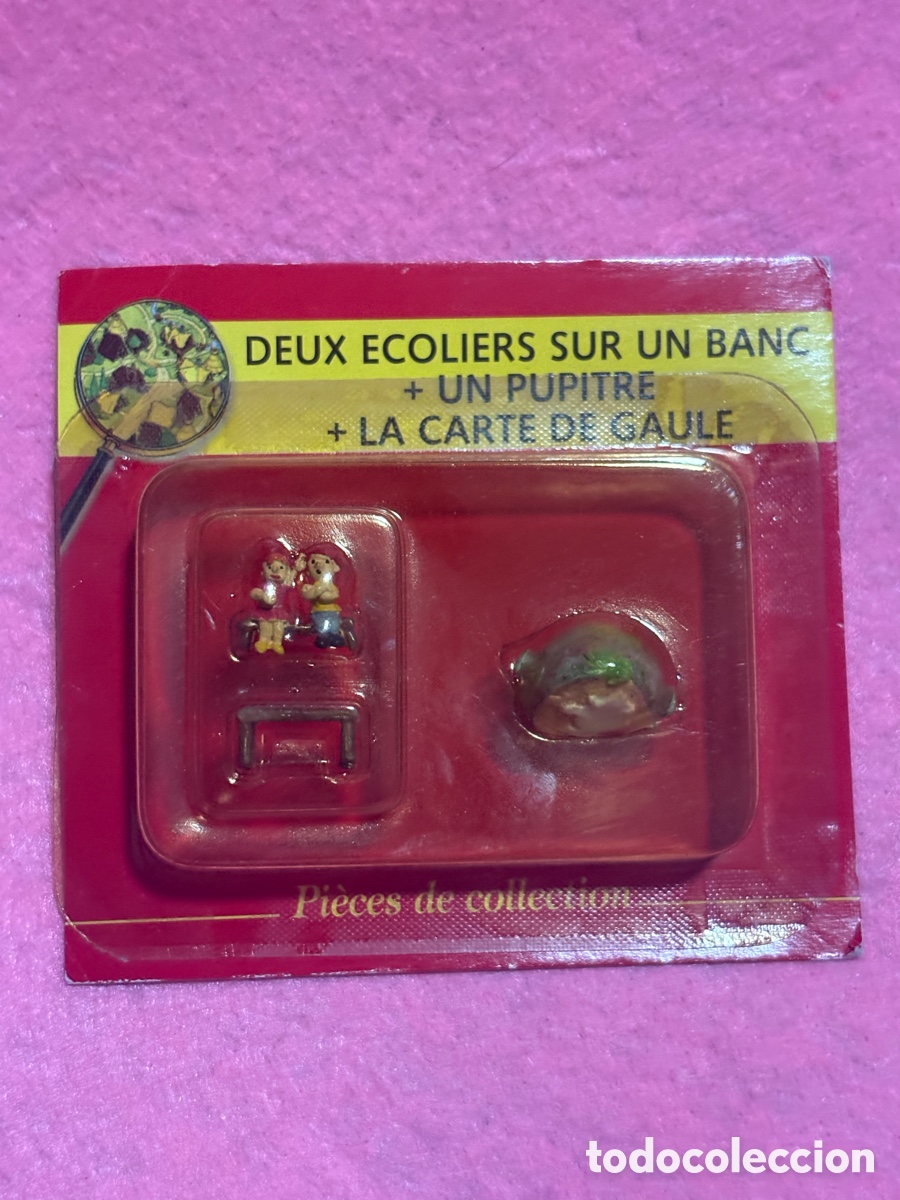 Comics : Figura a escala de colecci&oacute;n Asterix y Obelix, Plastoy, Francia (A23)