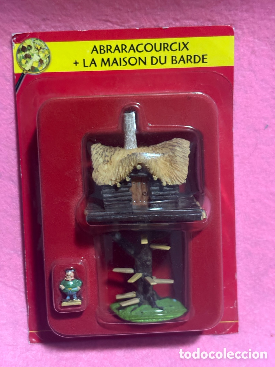 Comics : Figura a escala de colecci&oacute;n Asterix y Obelix, Plastoy, Francia (A23)