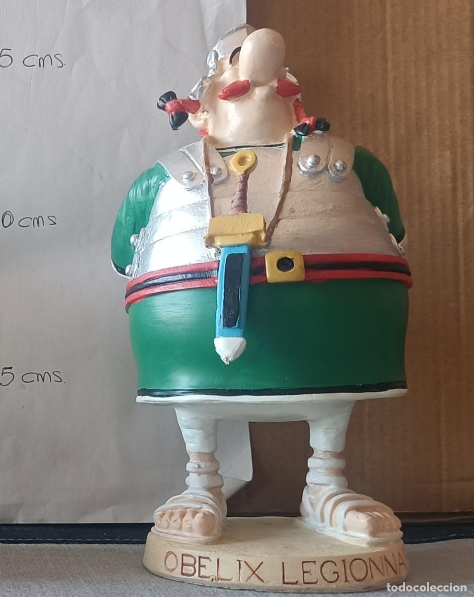 C&oacute;mics: Figura resina Ob&eacute;lix legionario La Gaule et L'empire Romain avec Ast&eacute;rix 32 Atlas Plastoy