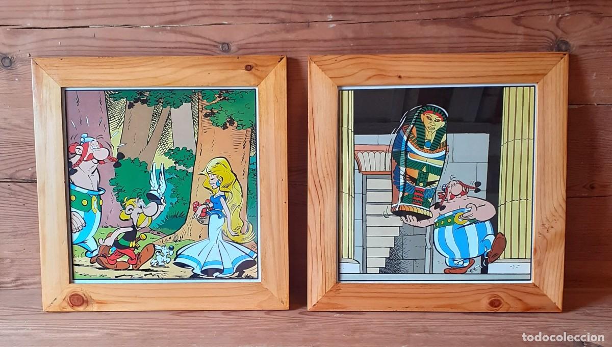 C&oacute;mics: 4 cuadros de ASTERIX Y OBELIX, ideal como decoracion - Foto 2