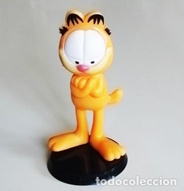 Comics: GARFIELD GATO - FIGURA DE GOMA - JUGUETE - PERSONAJE DE C&Oacute;MIC Y CINE - HUMOR - MU&Ntilde;ECO ANIMAL