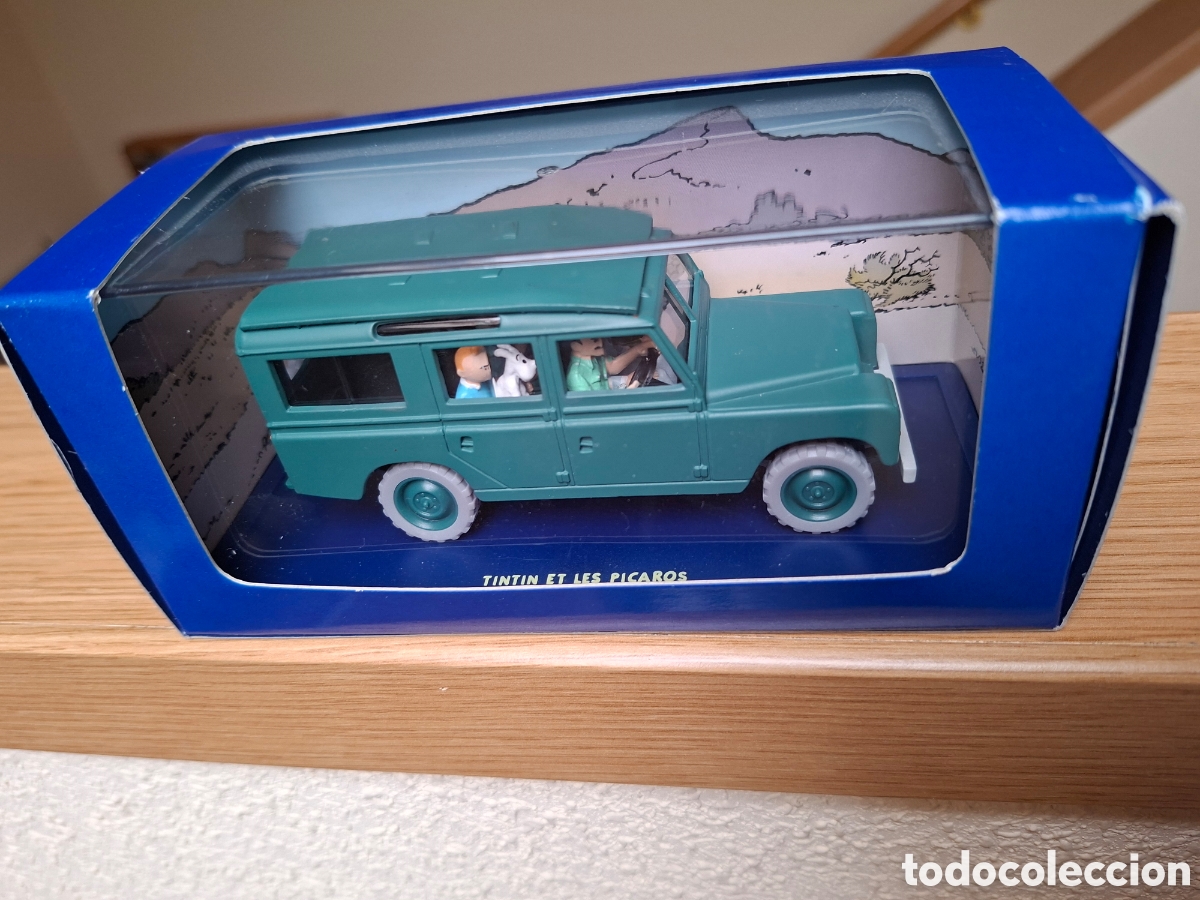 C&oacute;mics: COCHE TINTIN, TINTIN ET LES PICAROS, Le Land Rover du General Tapioca