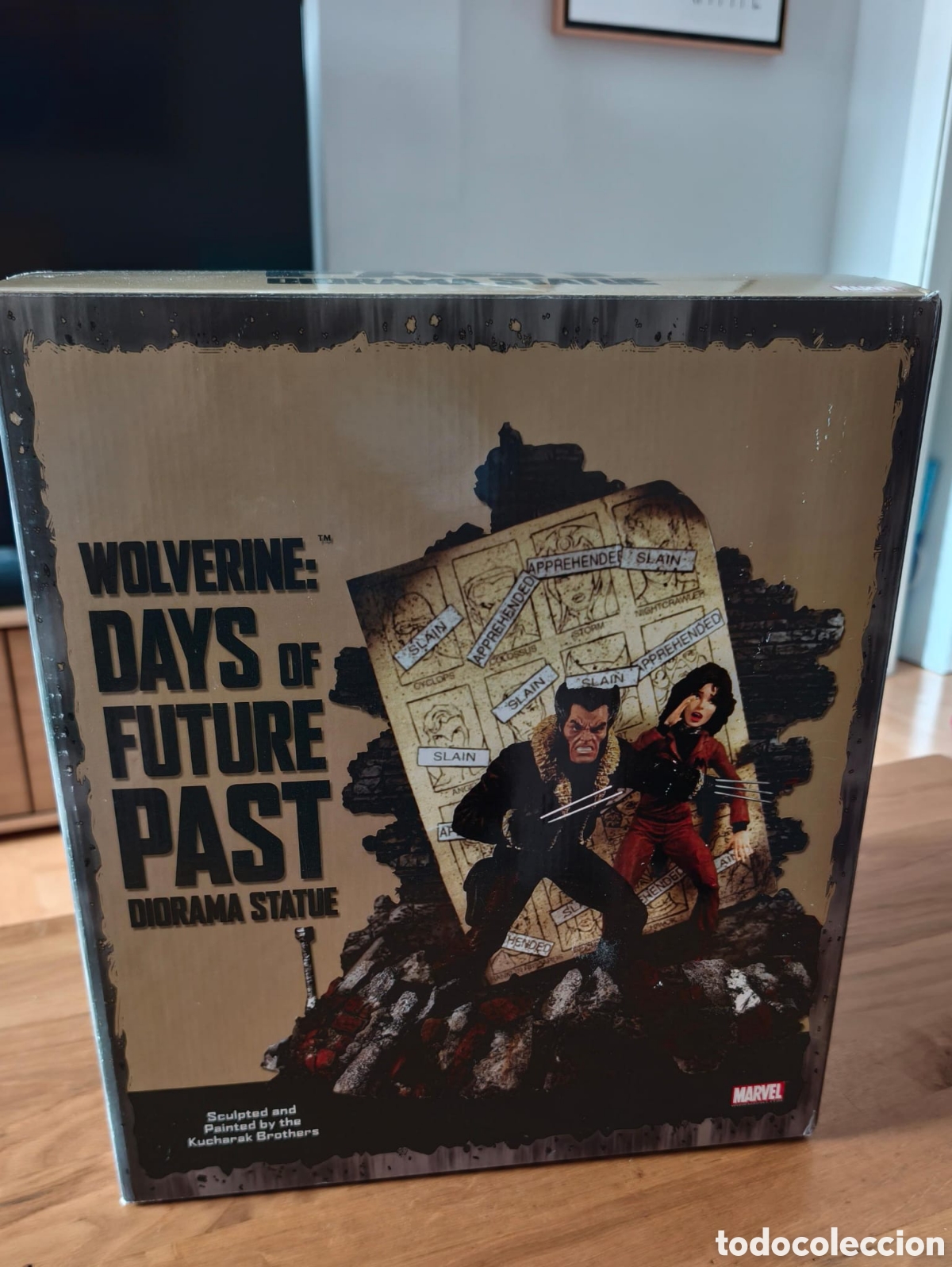 C&oacute;mics: Estatua Diorama Wolverine: Days of Future Past