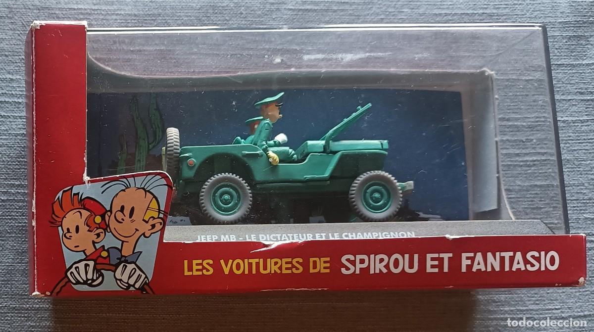 C&oacute;mics: Coche Les voitures de Spirou y Fantasio 1/43 5 Jeep MB Willys