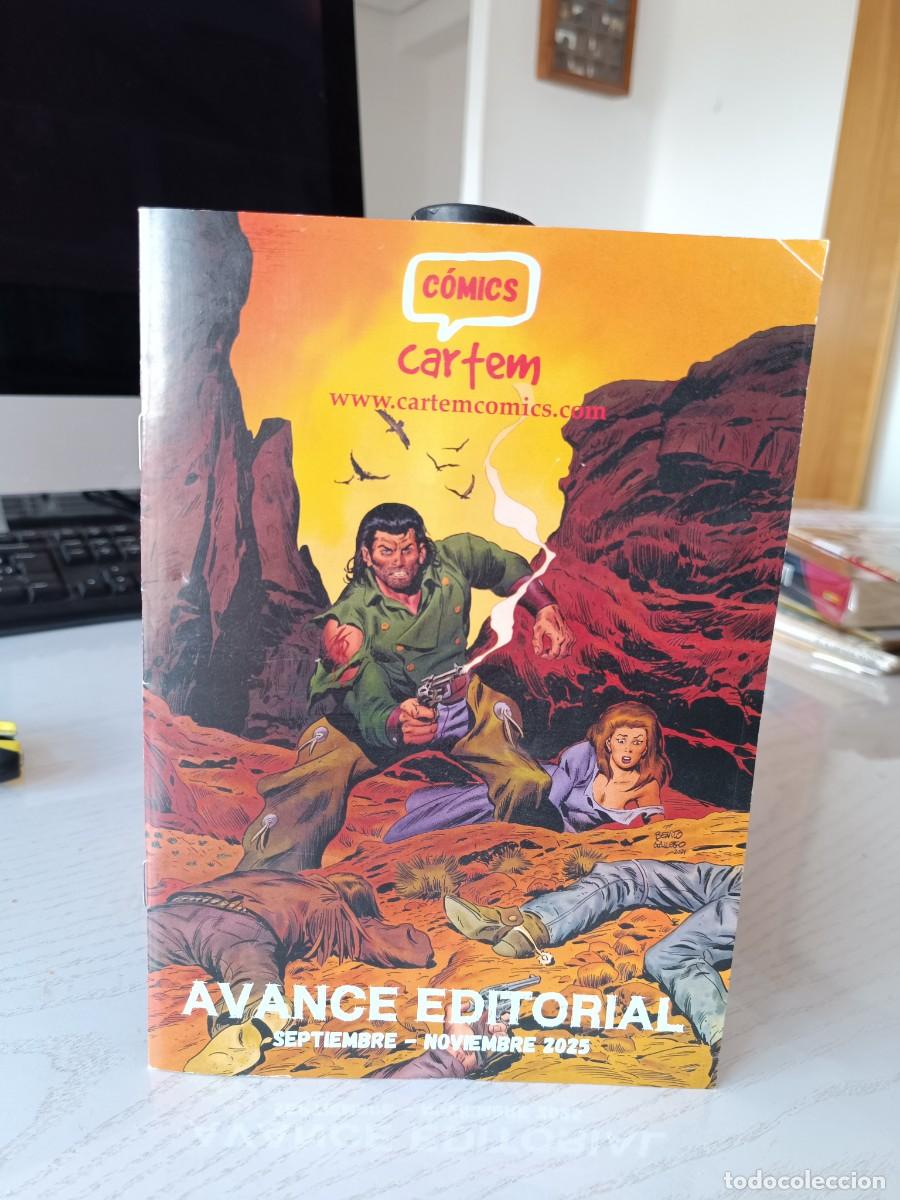 C&oacute;mics: CARTEM AVANCE EDITORIAL SEPTIEMBRE-NOVIEMBRE 2025
