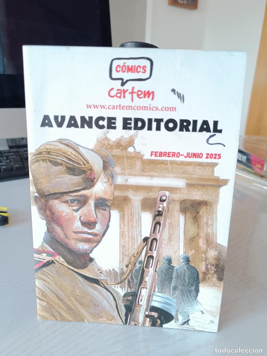 C&oacute;mics: CARTEM AVANCE EDITORIAL FEBRERO-JUNIO 2025