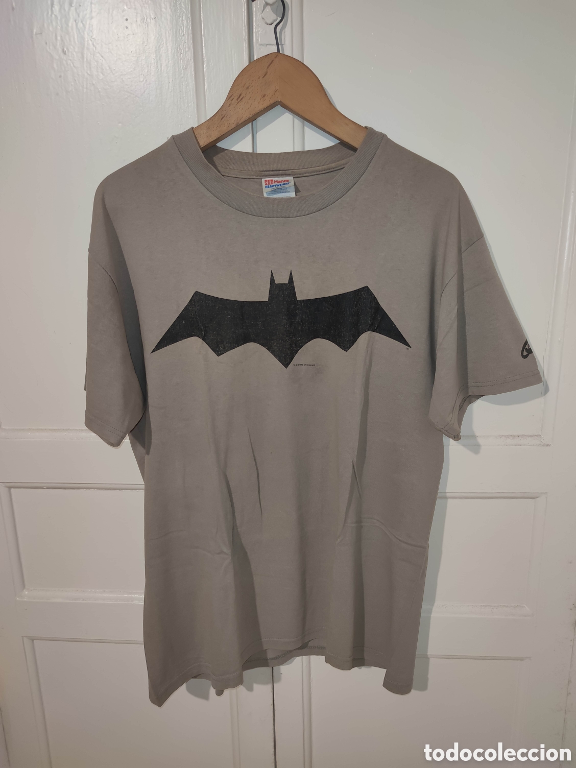Fumetti: Camiseta - T-Shirt - Batman Dark Knight logo - Graphitti - L - Usada - 1998 - DC Comics