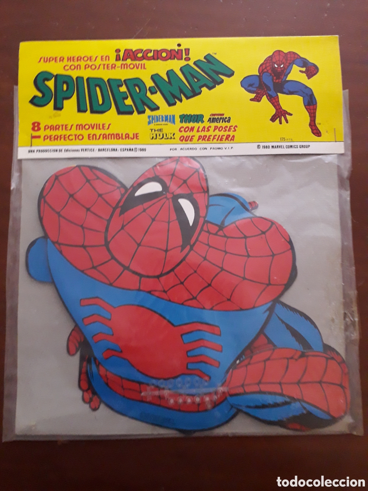C&oacute;mics: POSTER MOVIL SPIDERMAN V&Eacute;RTICE. SIN ABRIR - Foto 1