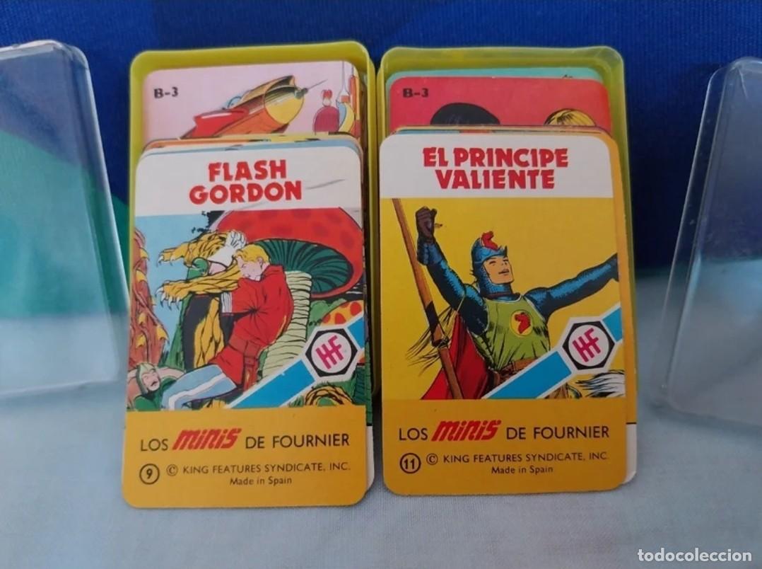 Comics: Minis Fournier Pr&iacute;ncipe Valiente, Flash Gordon (Cartas)
