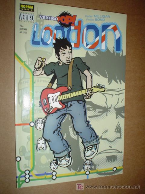 C&oacute;mics: PETER MILLIGAN: LONDON .............. VERTIGO POP - Foto 1